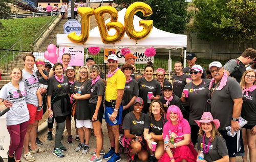 JBGoodwin Gives Back with Race For The Cure Austin